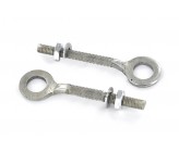 Steel Chain Adjusters Silver - (Axle 15mm)