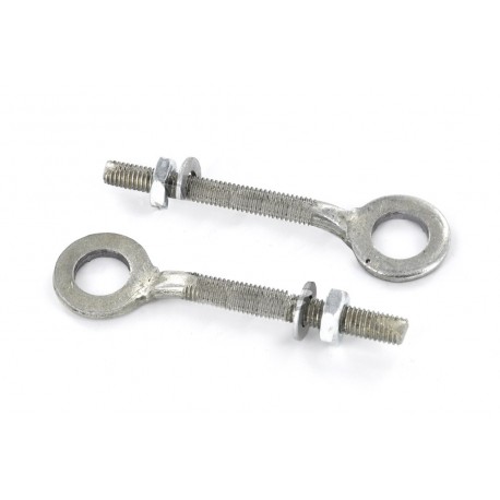 Steel Chain Adjusters Silver - (Axle 15mm)