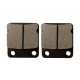 Plaquettes Frein Arriere simple piston 45/7