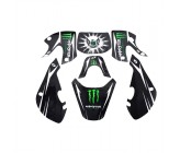 Graphic Kit KLX Monster Black