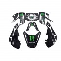 Graphic Kit KLX Monster Black