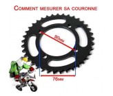 Comment mesurer sa couronne de sa dirt bike, pit bike