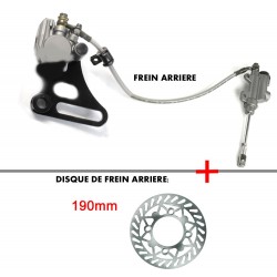 Etrier de frein arrière Simple Piston Axe de 15mm pour Dirt Bike