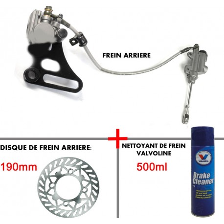 Full Rear Brake System  (Axle 15mm)