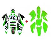 Pack Kit kawasaki CRF70 (Deco+Plastique)