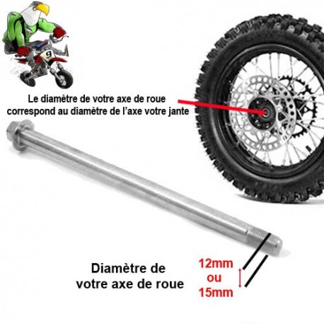 Pack de Jante 12"/14" (12/15mm)