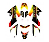 Kit deco CRF50 Rockstar Dirt Bike