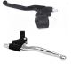 Leviers de frein gauche + cocotte Pocket Bike