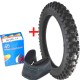 Pack Pneu + Chambre 17" Avant VEE RUBBER 