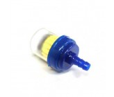 Plastic Fuel Filter Blue