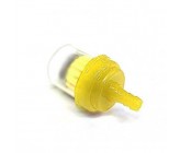 Plastic Fuel Filter Blue