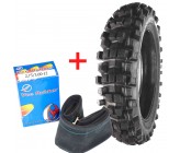 Pack Pneu Vee Rubber + Chambre a air 12" arriere