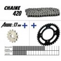 Pignone Anteriore 12 Denti Per Catena #420 - 14mm - Per ATV E Moto Da Cross - Fellers Small Engines
