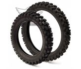 Pack Pneu Cross Dirt Bike 12" + 14"