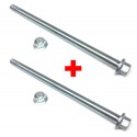 Pack axe de roue 12mm (arriere+avant)