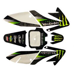 Kit décoration Dirt Bike Monster Energy - CRF70