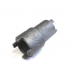 Ecrou 10 x 1.25 mm avec embase pour clef à douille de 15 mm prix : 1,20 €  Motorkit 89872 directement disponible chez MOTORKIT