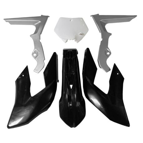 Plastics Set Pocket Cross Black