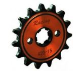 Pignon de sortie de boite Racing 420 13D 17mm Jaune