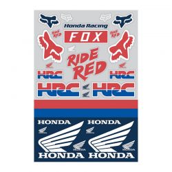 Planche de Sticker Fox Honda