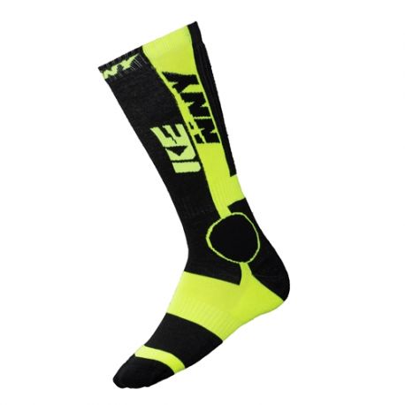 Chaussettes MX TECH Black/Neon/Yellow