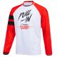 Maillot Cross PULL-IN Original Solid Rouge/Blanc (XL)