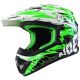 Casco NOEND Cracked - Nero/Vert