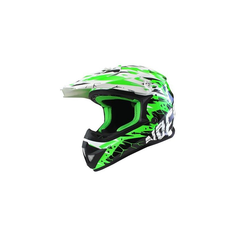 Casque NOEND Cracked Noir / Vert