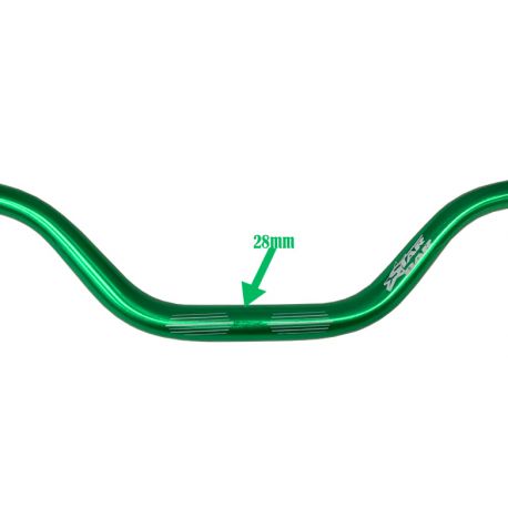 Guidon StarBar Fatbar 28.6mm sans barre Vert