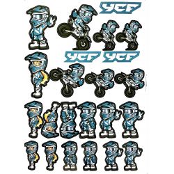 Planche de Stickers YCF