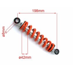 Amortecedor POCKET CROSS 198mm