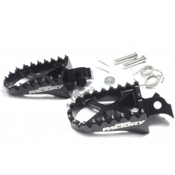 YCF CNC Footrest - Black