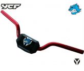 Guidon Alu Pit Bike YCF Rouge 50A Uniquement