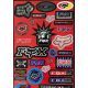 Planche de Stickers FOX