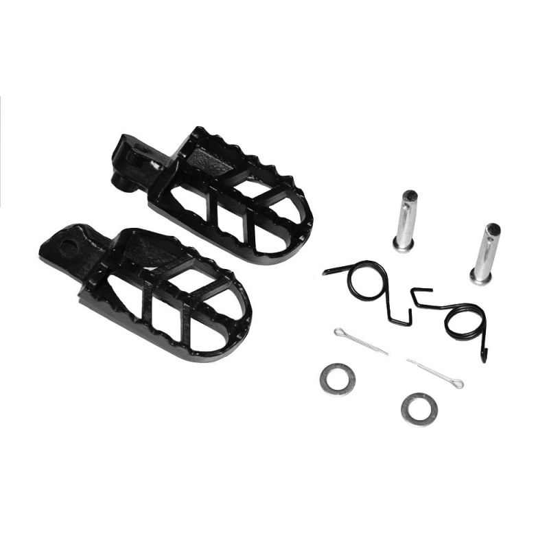 Steel Foot Peg with spring