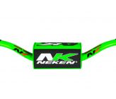 Guidon Alu T6 NEKEN 28,6mm - Green/Black