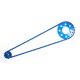 Kit catena 420 CNC Blu - 120 maglie