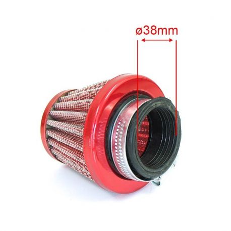 Filtre à air Cornet Vparts Rouge