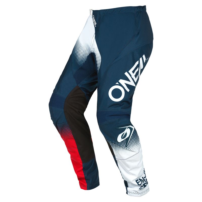 Pantalon O'NEAL Element Racewear Bleu/Blanc/Rouge (2022)