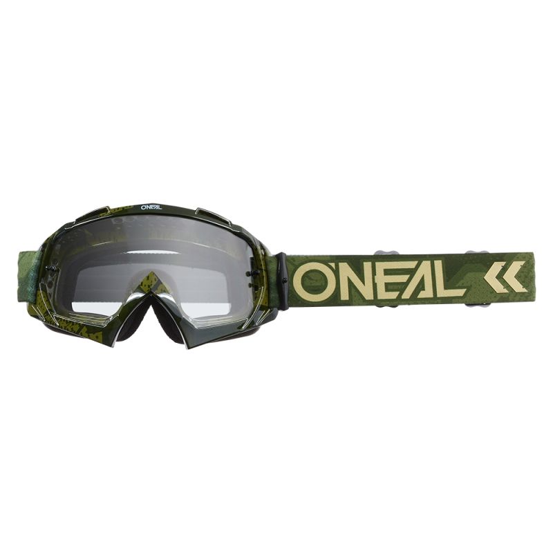 Protection visage O'Neal B-10 CAMO Vert (2022)