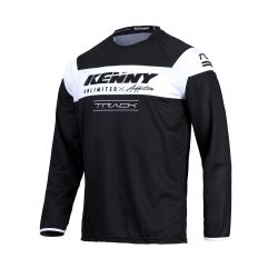 Maillot KENNY RACING TRACK RAW Noir (2022)