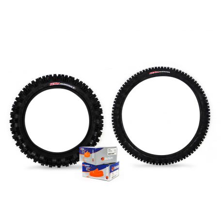 Set Off Road Tyre 14"/17" + Inner Tuber Kenda Carlsbad