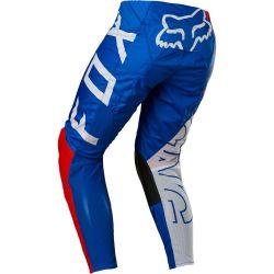 PANTALON FOX 180 SKEW T32 - BLANC/ROUGE/BLEU
