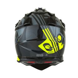 Casque O'Neal 2SRS Rush V.22 Gray/Neon Yellow (2022)