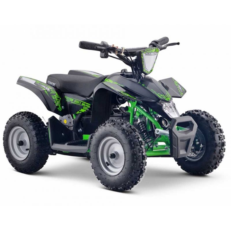 POCKET QUAD ÉLECTRIQUE 800W KEROX E-ROCK BW6 VERT