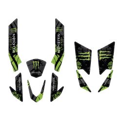 Kit décoration QUAD Wheely 49cc Monster Energy