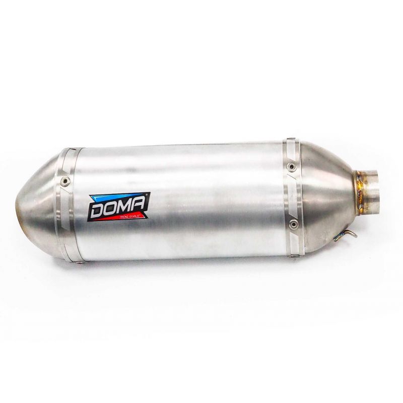 Silencieux courtDOMA Racing INOX