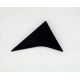 Cache plaque latérale Arrière gauche noir pour kit plastique varetti blanc origine