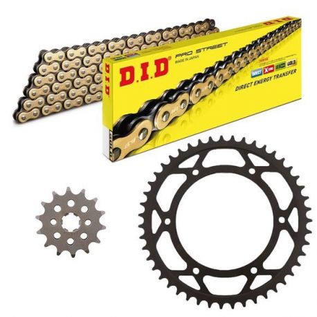 Kit chaîne DID/PBR 420NZ3 14/48 renforcé