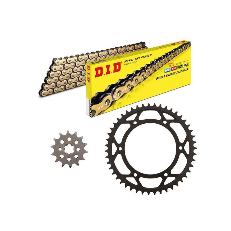 Kit chaîne DID/PBR 420NZ3 14/48 renforcé